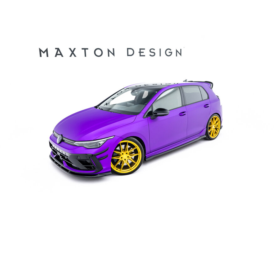 Maxton Design Side Skirts Diffusers V.5 Volkswagen Golf R Hatchback Mk8 / Mk8 Facelift