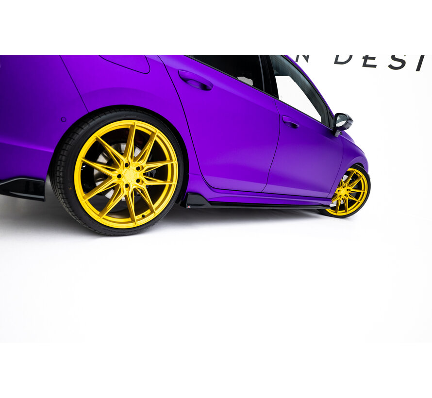 Maxton Design Set of Splitters V.1 Volkswagen Golf R Hatchback Mk8 Facelift