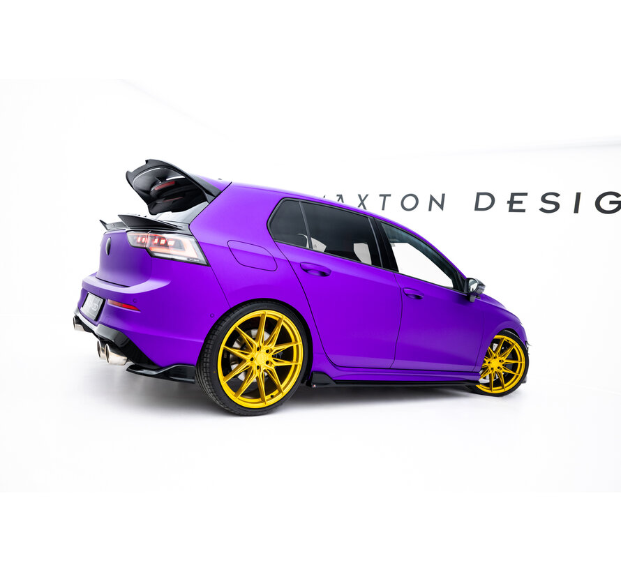 Maxton Design Set of Splitters V.1 Volkswagen Golf R Hatchback Mk8 Facelift