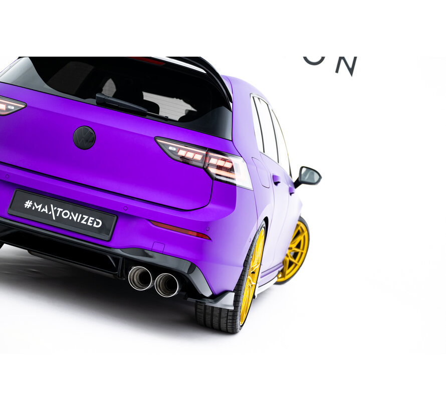 Maxton Design Set of Splitters V.1 Volkswagen Golf R Hatchback Mk8 Facelift