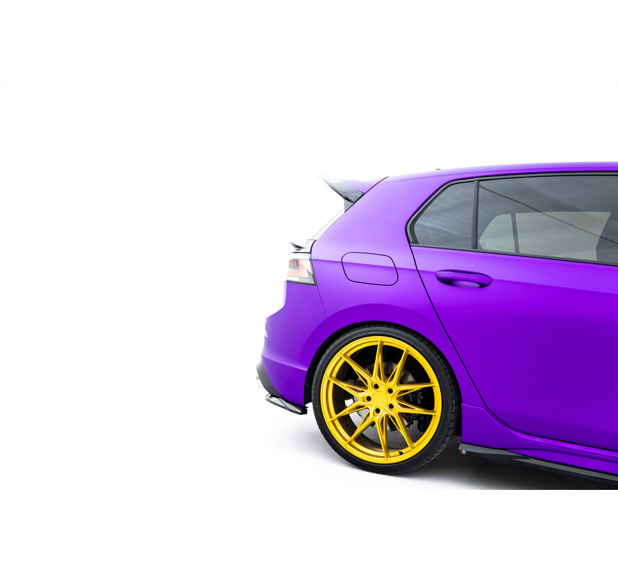 Maxton Design Set of Splitters V.2 Volkswagen Golf R Hatchback Mk8 Facelift