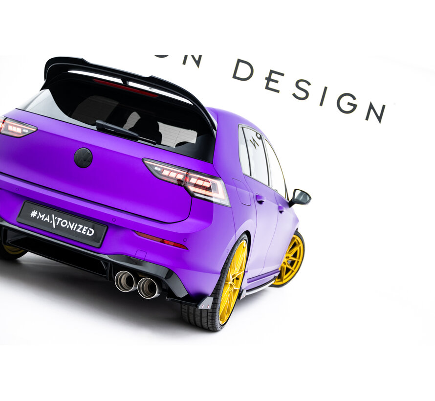 Maxton Design Set of Splitters V.3 Volkswagen Golf R Hatchback Mk8 Facelift