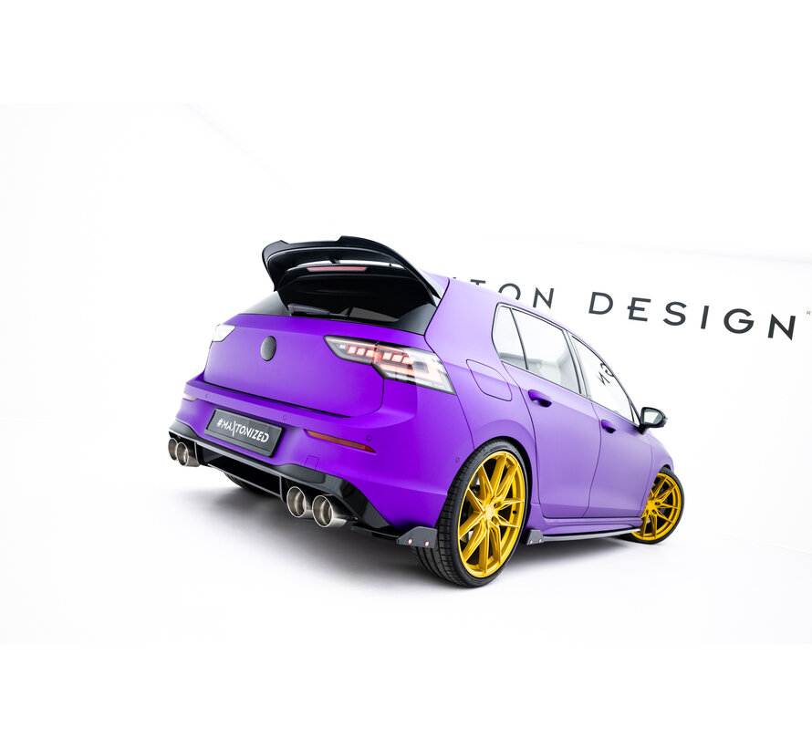 Maxton Design Set of Splitters V.3 Volkswagen Golf R Hatchback Mk8 Facelift
