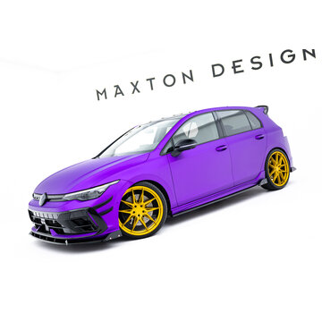 Maxton Design Maxton Design Set of Splitters V.4 Volkswagen Golf R Hatchback Mk8 Facelift