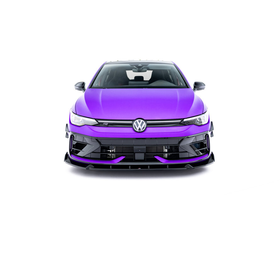 Maxton Design Set of Splitters V.4 Volkswagen Golf R Hatchback Mk8 Facelift