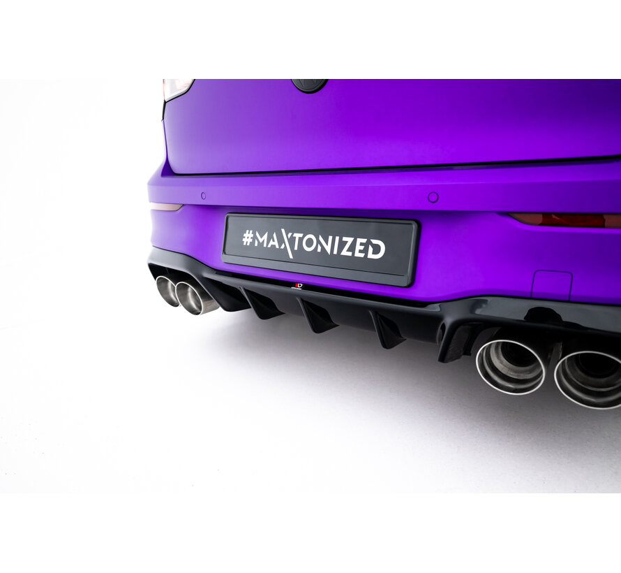 Maxton Design Rear Valance V.1 Volkswagen Golf R Hatchback Mk8 Facelift