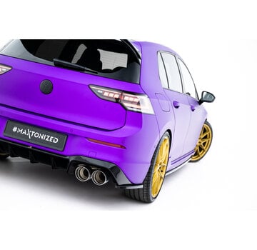 Maxton Design Maxton Design Rear Side Splitters V.3 for Volkswagen Golf R Hatchback Mk8 Facelift