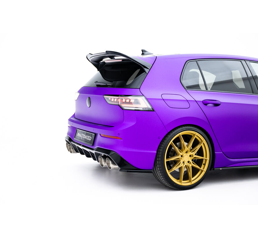 Maxton Design Rear Side Splitters V.3 for Volkswagen Golf R Hatchback Mk8 Facelift