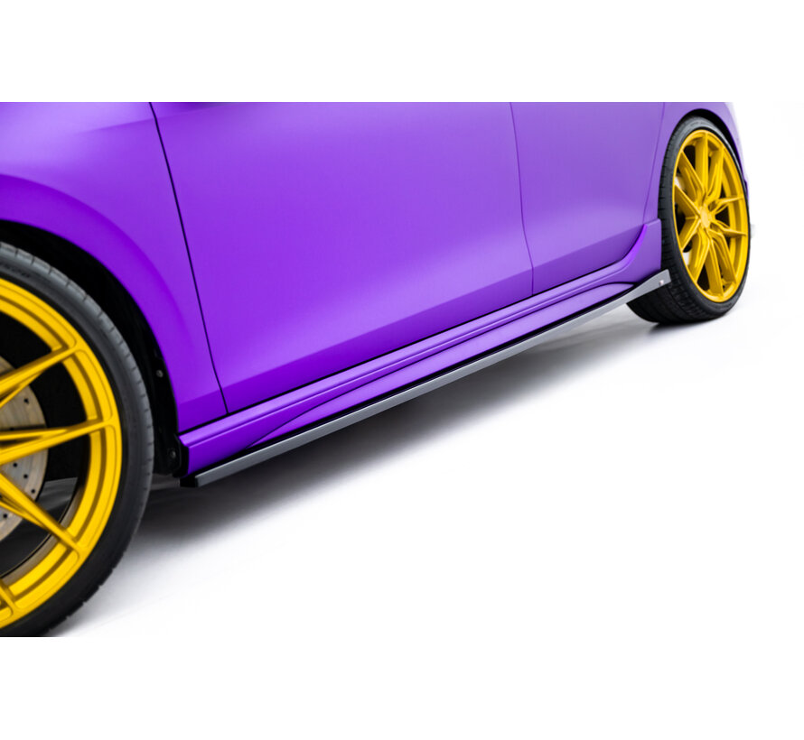 Maxton Design Set of Splitters V.5 Volkswagen Golf R Hatchback Mk8 Facelift