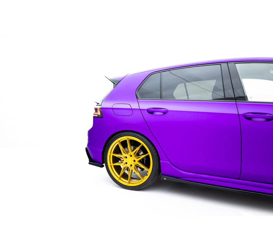 Maxton Design Set of Splitters V.5 Volkswagen Golf R Hatchback Mk8 Facelift