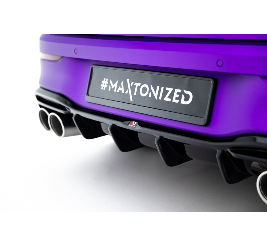 Maxton Design Set of Splitters V.5 Volkswagen Golf R Hatchback Mk8 Facelift