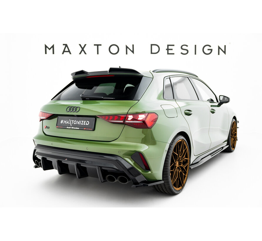Maxton Design Rear Side Splitters V.3 Audi S3 Sportback 8Y Facelift