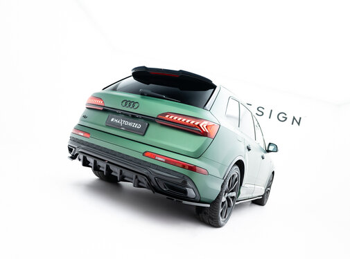 Maxton Design Maxton Design Rear Splitter (with vertical bars) Audi Q7 S-Line Mk2 Facelift