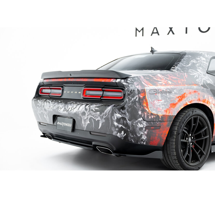 Maxton Design Rear Side Splitters Dodge Challenger GT Mk3 Facelift