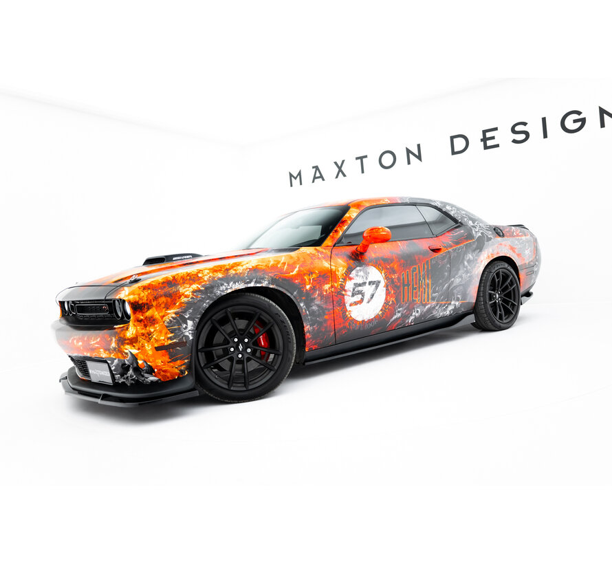 Maxton Design Set of Splitters Dodge Challenger GT Mk3 Facelift