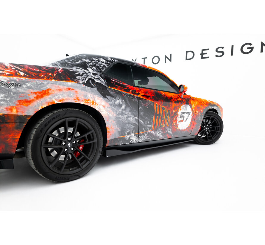 Maxton Design Set of Splitters Dodge Challenger GT Mk3 Facelift