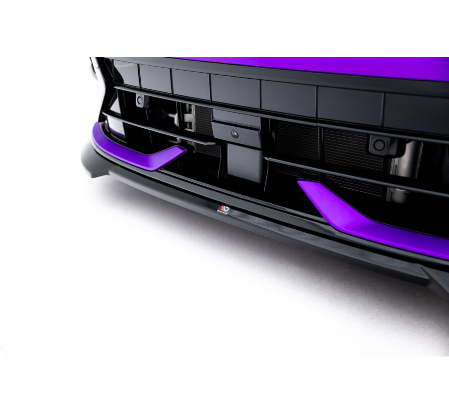 Maxton Design Front Splitter V.4 Volkswagen Golf R Hatchback Mk8 Facelift