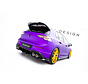 Maxton Design Rear Splitter (with vertical bars) V.1 Volkswagen Golf R Hatchback Mk8 / Mk8 Facelift