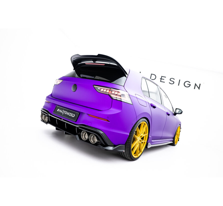 Maxton Design Set of Splitters V.6 Volkswagen Golf R Hatchback Mk8 Facelift