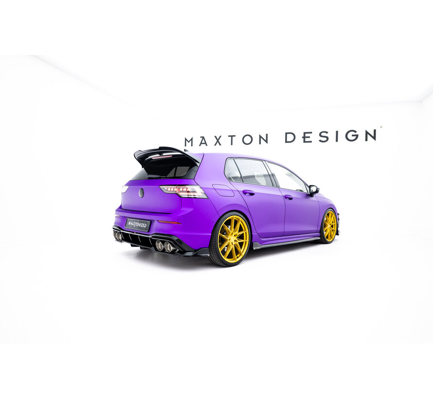 Maxton Design Set of Splitters V.6 Volkswagen Golf R Hatchback Mk8 Facelift