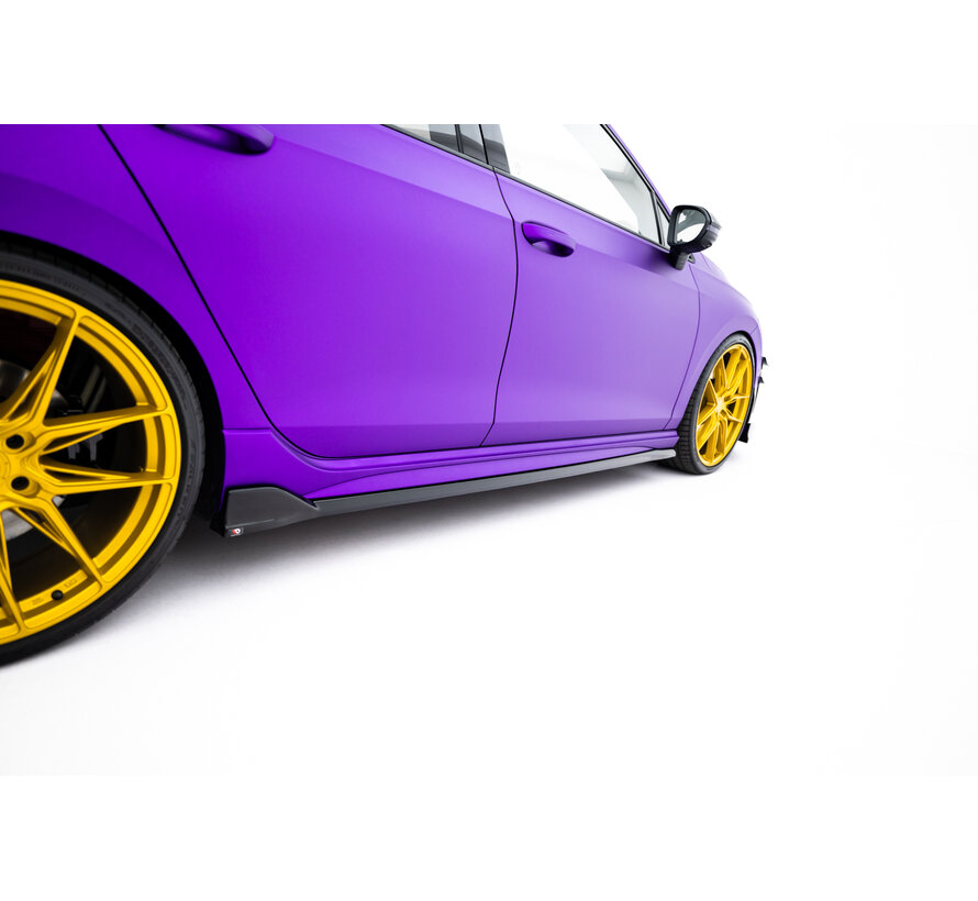 Maxton Design Set of Splitters V.6 Volkswagen Golf R Hatchback Mk8 Facelift