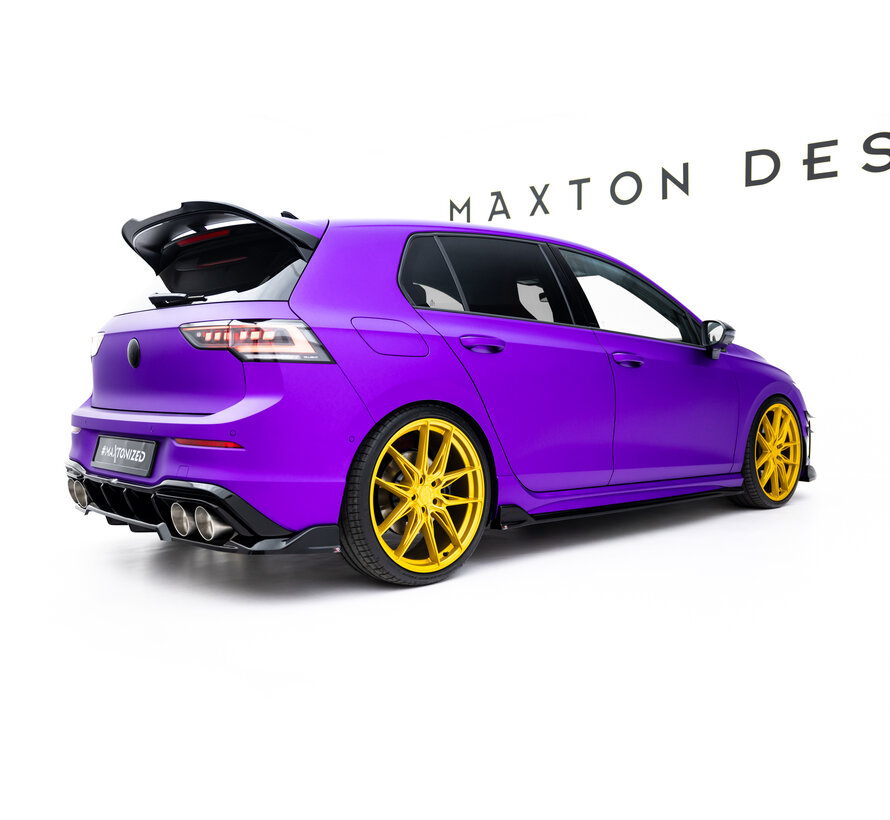 Maxton Design Set of Splitters V.6 Volkswagen Golf R Hatchback Mk8 Facelift