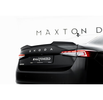 Maxton Design Maxton Design Spoiler Cap 3D Skoda Superb Sedan Mk4