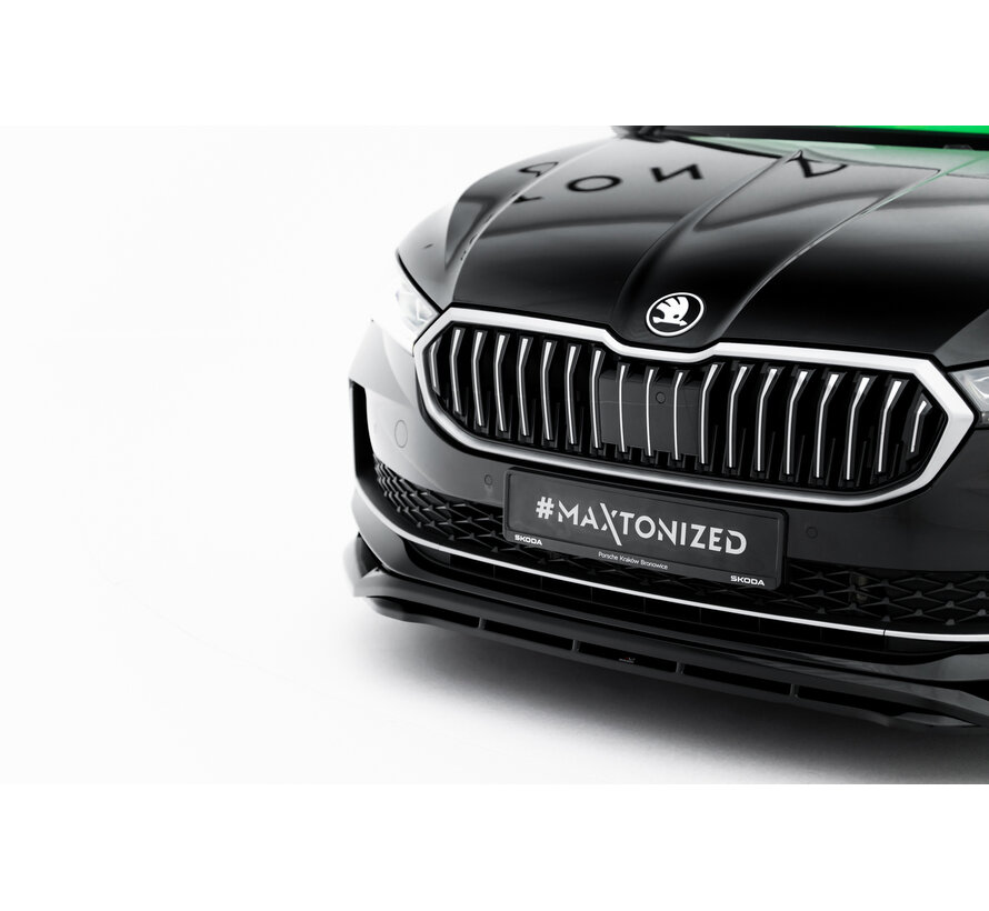 Maxton Design Front Splitter V.1 Skoda Superb Mk4