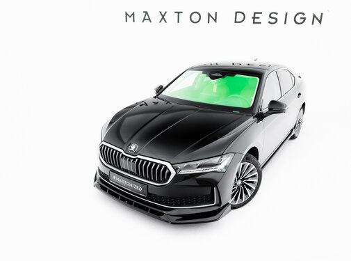 Maxton Design Maxton Design Front Splitter V.2 Skoda Superb Mk4