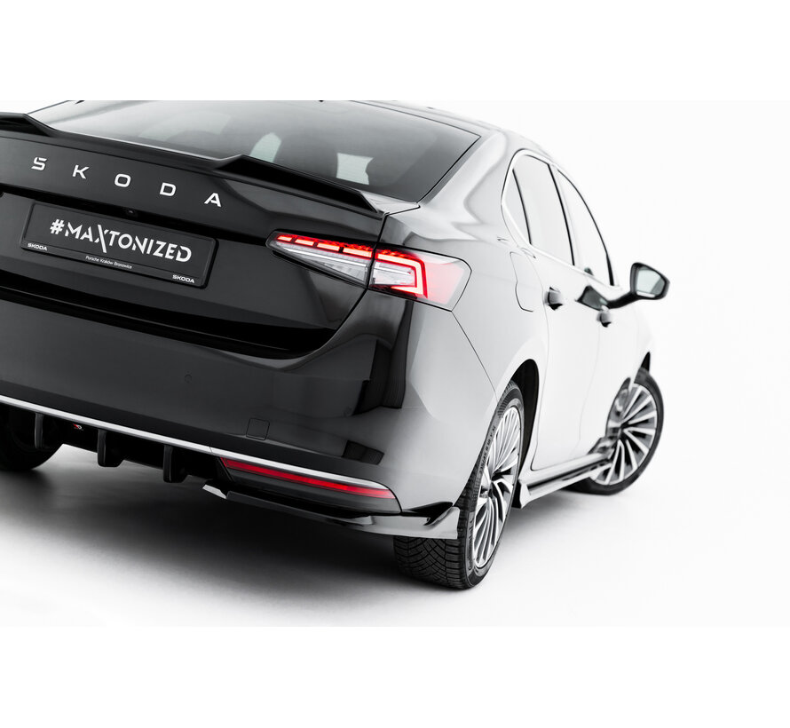 Maxton Design Rear Side Splitters V.2 Skoda Superb Mk4