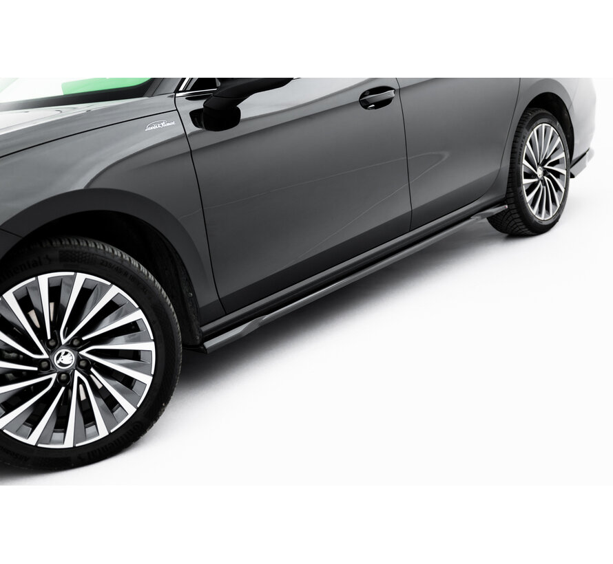 Maxton Design Side Skirts Diffusers V.1 Skoda Superb Mk4