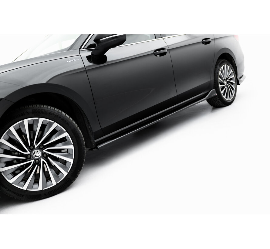 Maxton Design Side Skirts Diffusers V.2 Skoda Superb Mk4