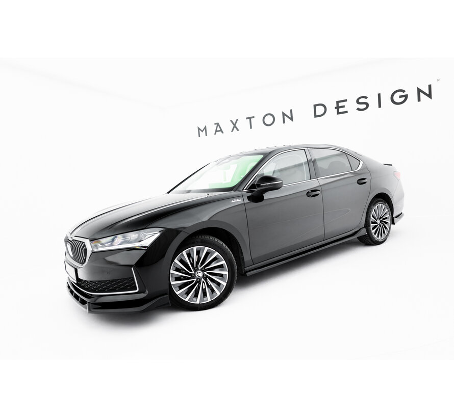 Maxton Design Side Skirts Diffusers V.2 Skoda Superb Mk4