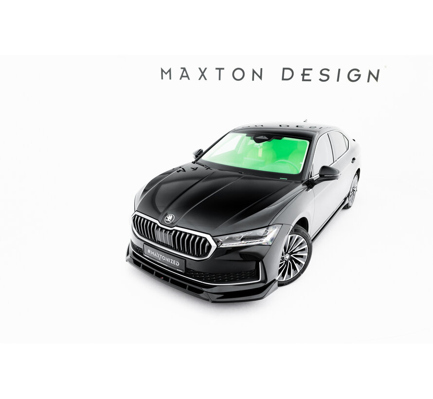 Maxton Design Set of Splitters V.2 Skoda Superb Sedan Mk4