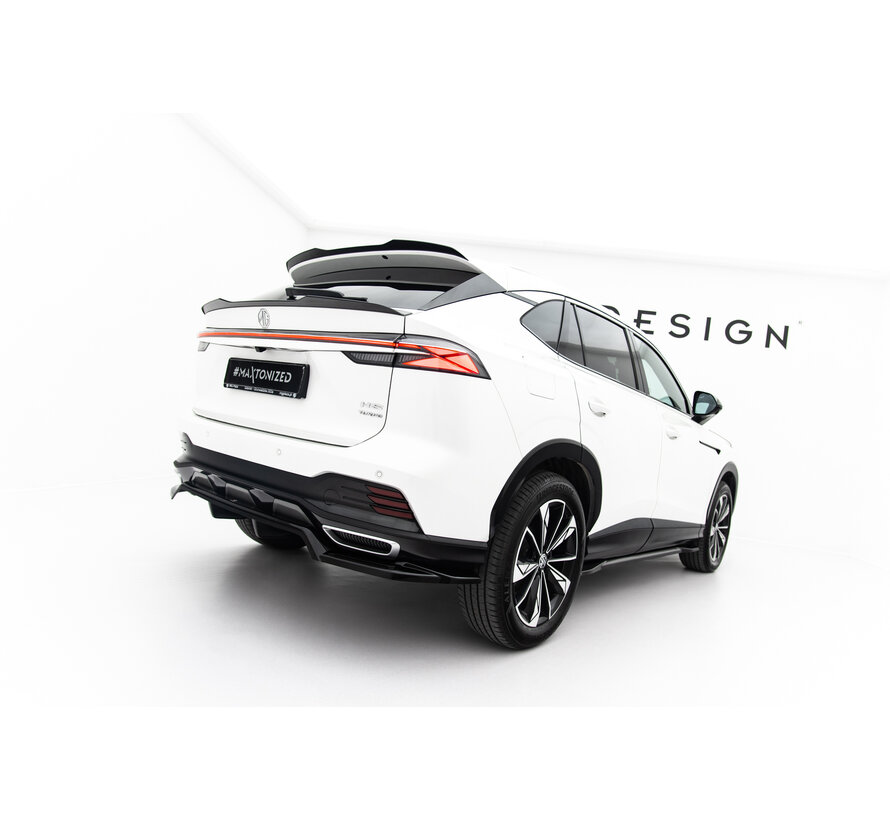 Maxton Design Rear Splitter (with vertical bars) MG HS Mk2