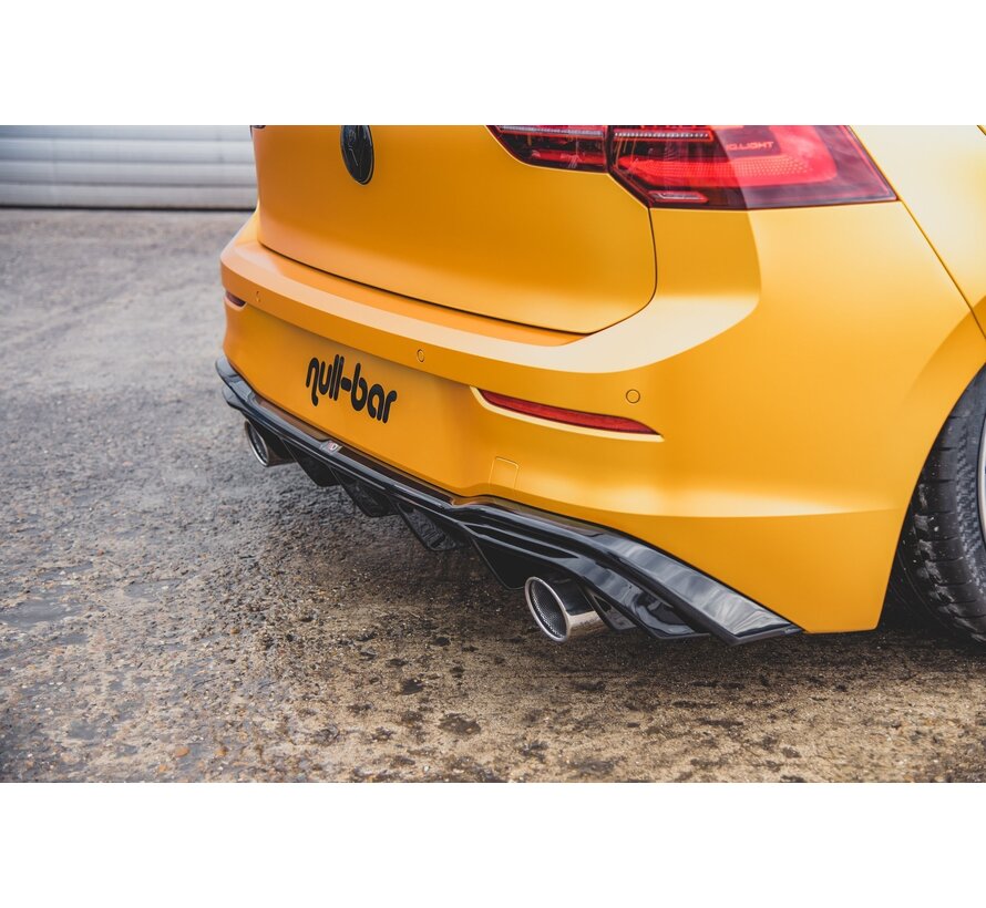 Maxton Design Rear Valance (GTI LOOK) with Exhaust Volkswagen Golf Mk8