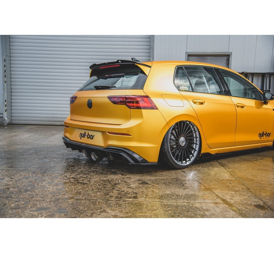 Maxton Design Rear Valance (R32 LOOK) with Exhaust Volkswagen Golf Mk8