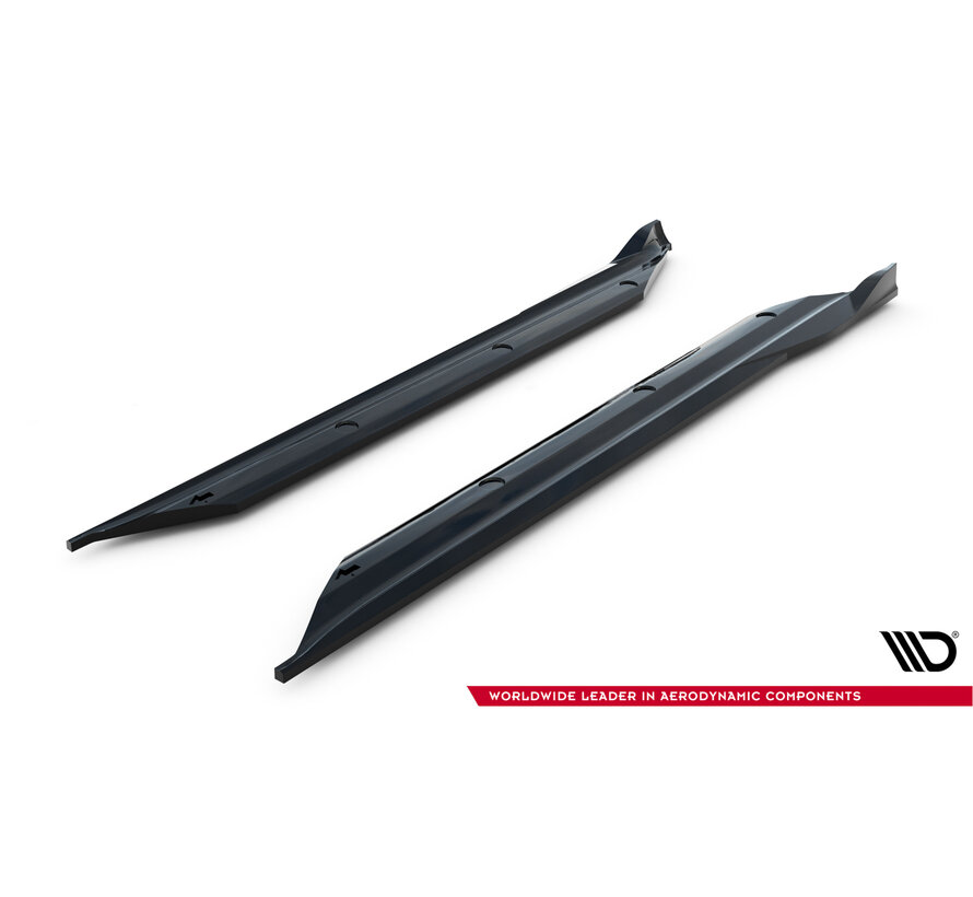 Maxton Design Side Skirts Diffusers V.2 Porsche 718 Cayman GTS 982c