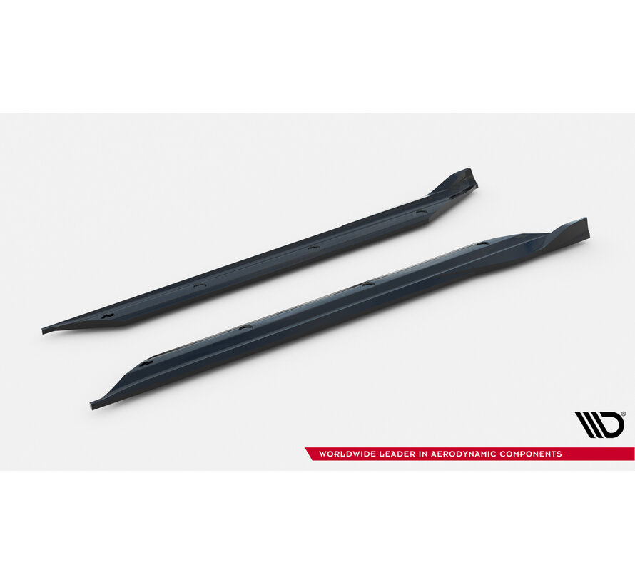 Maxton Design Side Skirts Diffusers V.2 Porsche 718 Cayman GTS 982c