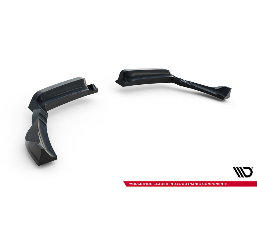 Maxton Design Rear Splitter (with vertical bars) Porsche 718 Cayman GTS 982c