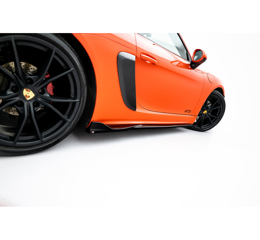 Maxton Design Set of Splitters Porsche 718 Cayman GTS 982c