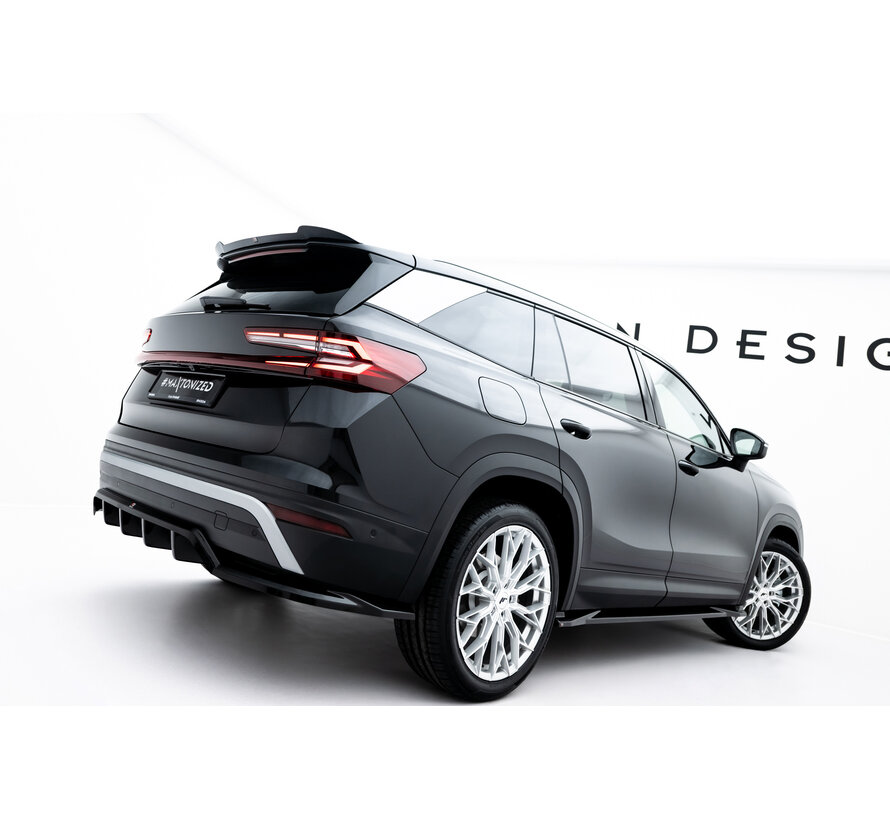 Maxton Design Rear Splitter (with vertical bars) Skoda Kodiaq Mk2