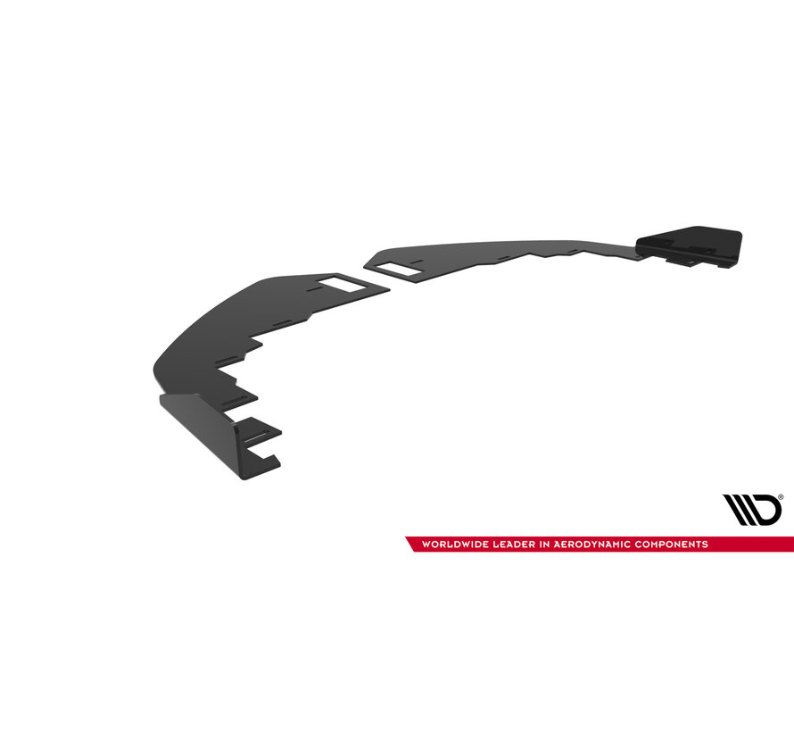 Maxton Design Front Flaps Flaps Volkswagen Golf R Hatchback Mk8 Facelift