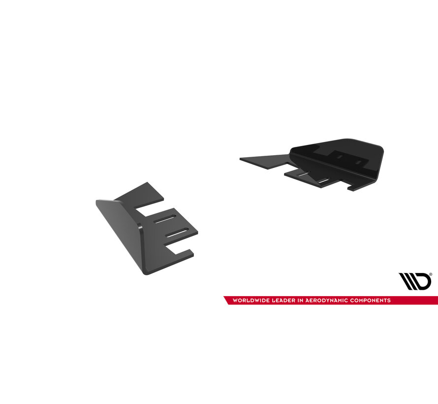 Maxton Design Rear Side Flaps V.2 Volkswagen Golf R Hatchback Mk8 / Mk8 Facelift