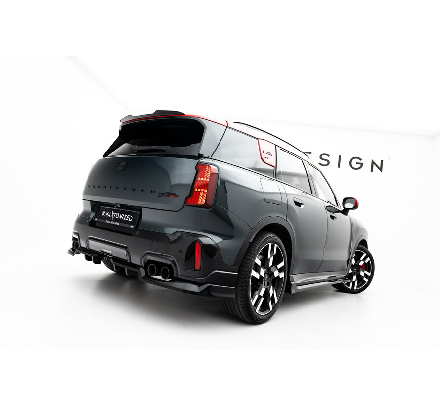 Maxton Design Rear Splitter (with vertical bars) Mini Countryman JCW U25