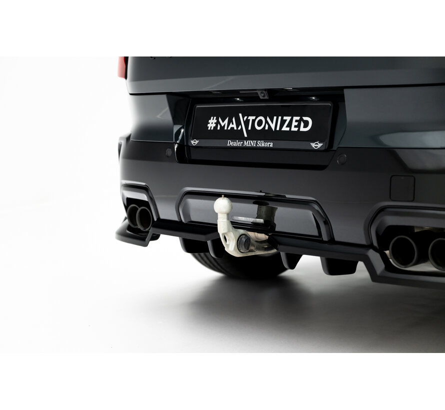 Maxton Design Rear Splitter (with vertical bars) Mini Countryman JCW U25