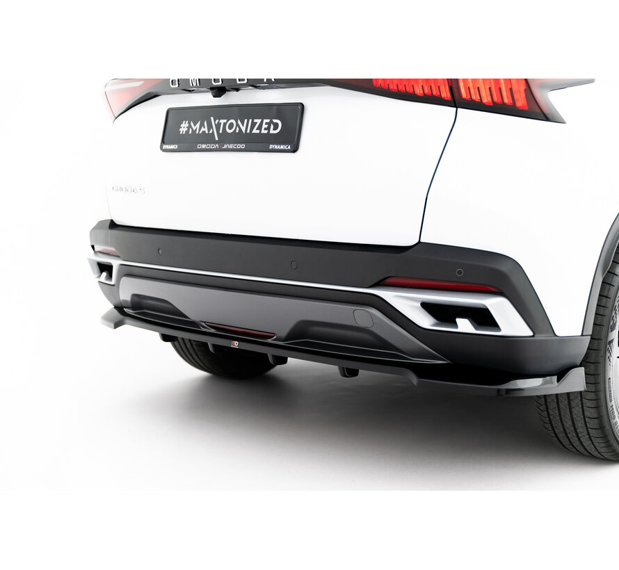 Maxton Design Rear Splitter (with vertical bars) Omoda 5 Mk1