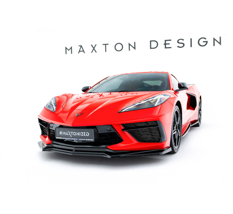 Maxton Design Set of Splitters Chevrolet Corvette C8