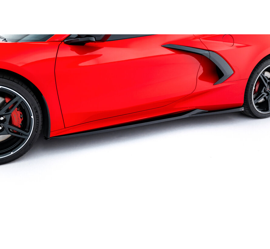 Maxton Design Set of Splitters Chevrolet Corvette C8