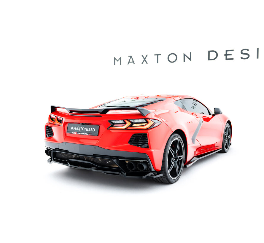 Maxton Design Set of Splitters Chevrolet Corvette C8